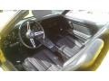Black 1971 Chevrolet Corvette Stingray Convertible Interior Color
