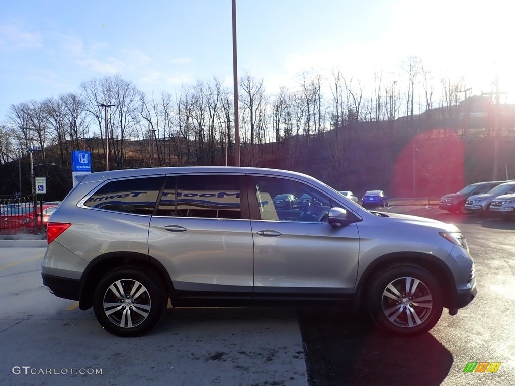 2017 Pilot EX-L AWD - Lunar Silver Metallic / Gray photo #7