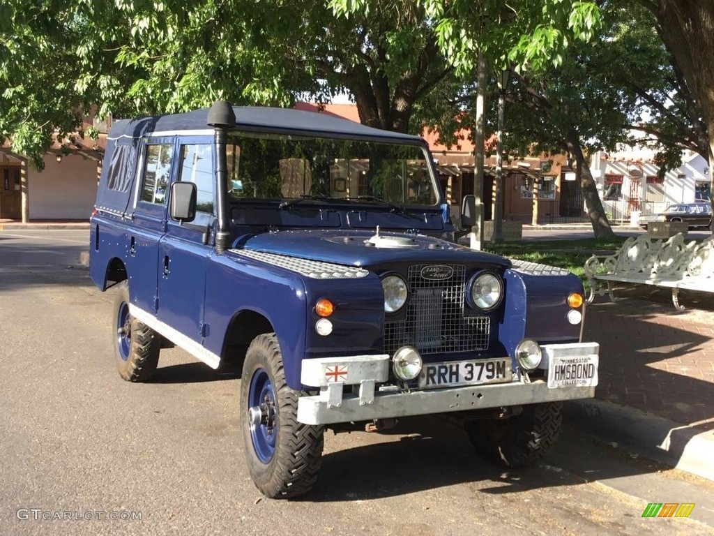 1974 Series III 4 Door Hardtop - Navy Blue / Blue photo #1