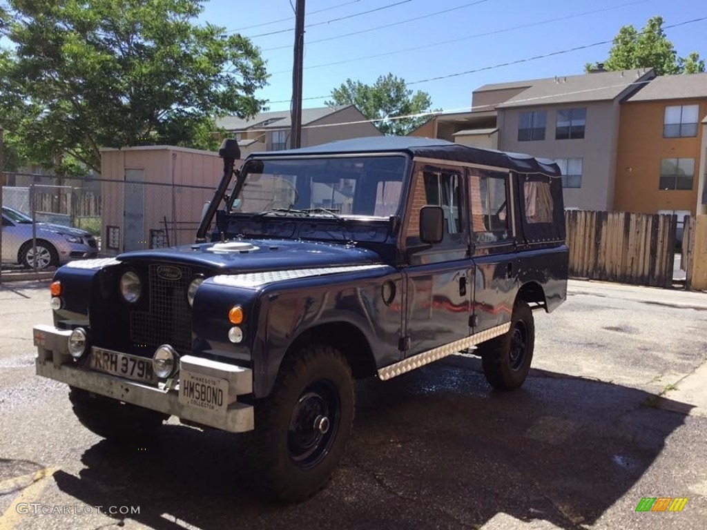 Navy Blue 1974 Land Rover Series III 4 Door Hardtop Exterior Photo #138582681