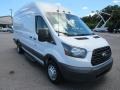Oxford White 2015 Ford Transit Van 350 HR Extended Exterior