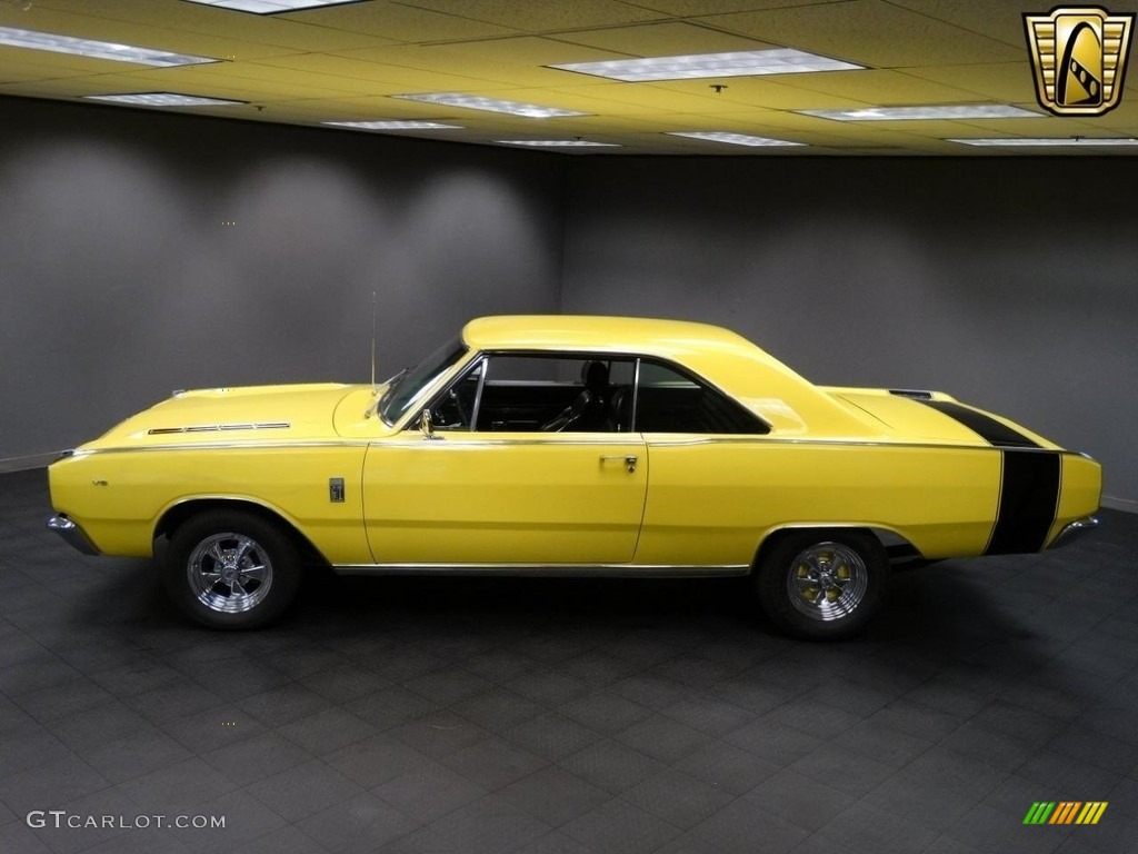 Bright Yellow 1967 Dodge Dart GT 2 Door Hardtop Exterior Photo #138583032