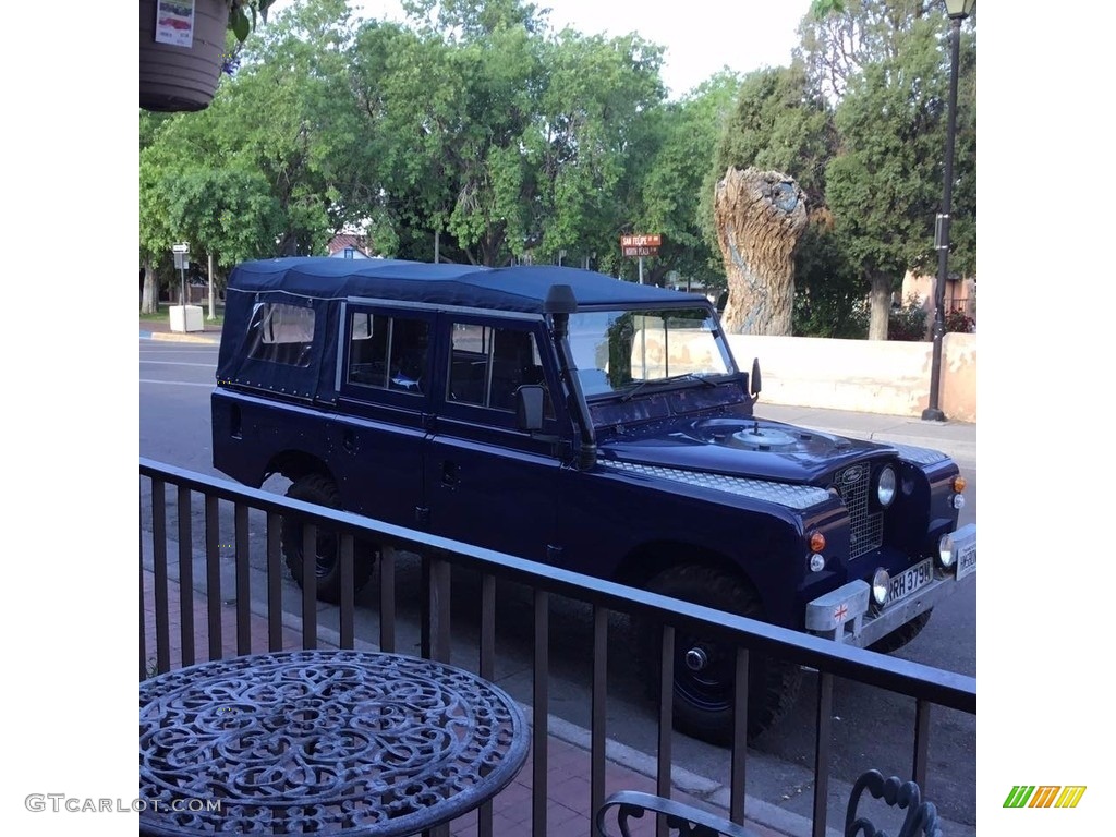 Navy Blue 1974 Land Rover Series III 4 Door Hardtop Exterior Photo #138583035