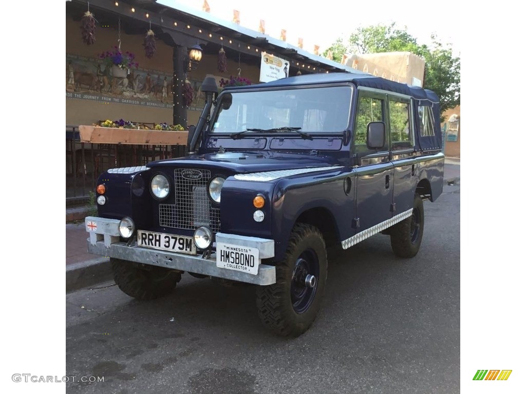 Navy Blue 1974 Land Rover Series III 4 Door Hardtop Exterior Photo #138583116