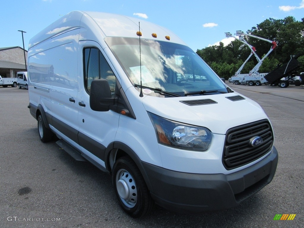Oxford White 2015 Ford Transit Van 350 HR Extended Exterior Photo #138584400
