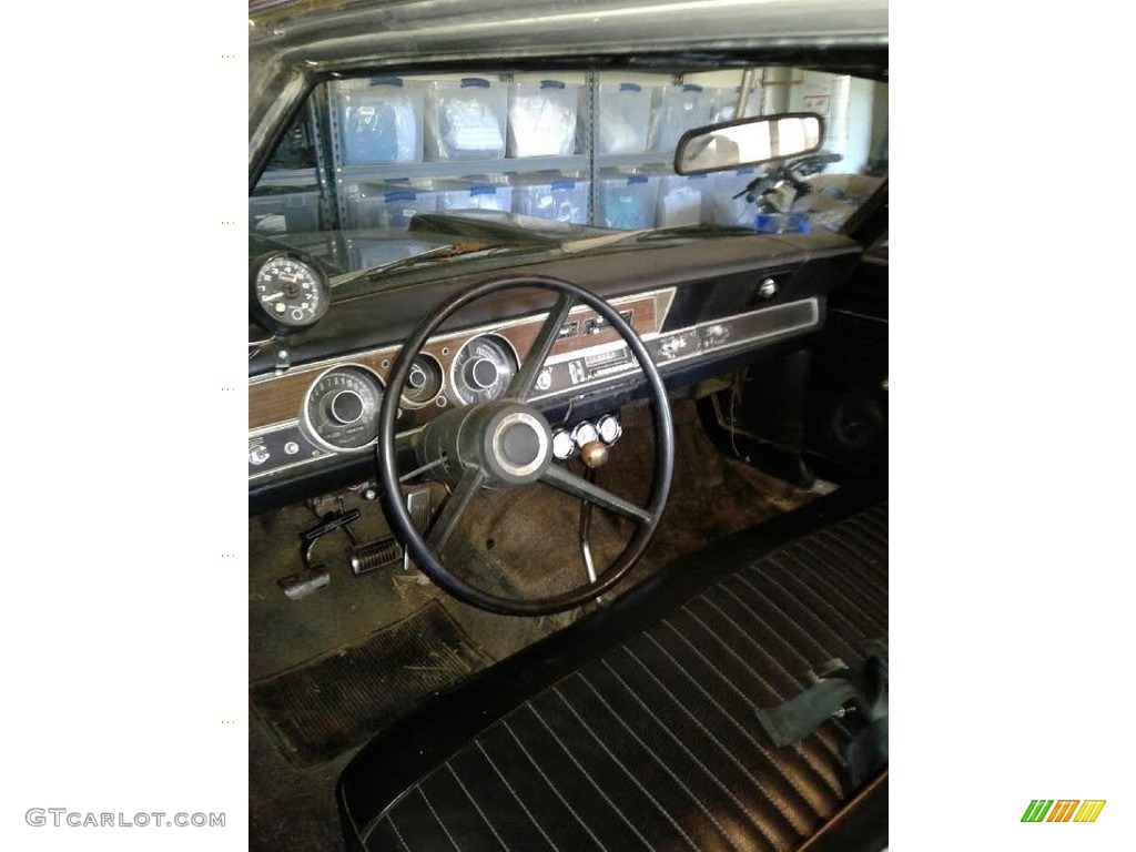 Black Interior 1970 Dodge Dart Swinger Photo #138584577