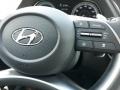 Dark Gray 2020 Hyundai Sonata Blue Hybrid Steering Wheel