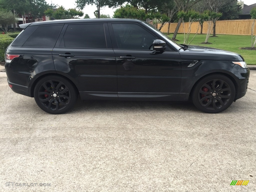 2016 Range Rover Sport Supercharged - Carpathian Grey Metallic / Ebony/Cirrus photo #4