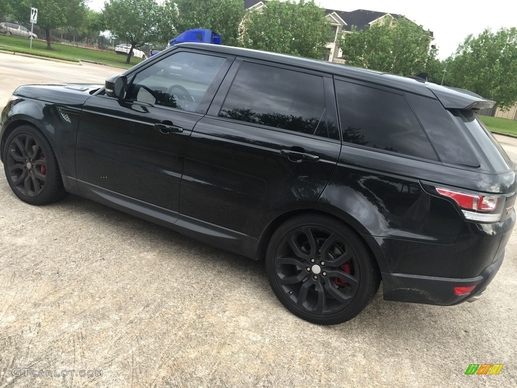 2016 Range Rover Sport Supercharged - Carpathian Grey Metallic / Ebony/Cirrus photo #7