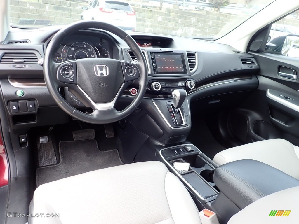Gray Interior 2016 Honda CR-V EX-L AWD Photo #138584949