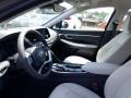 Dark Gray 2020 Hyundai Sonata Blue Hybrid Interior Color