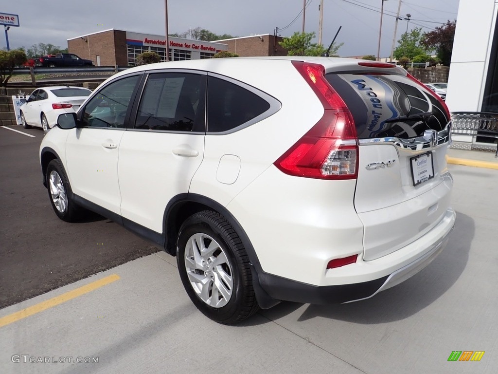 2016 CR-V EX AWD - White Diamond Pearl / Beige photo #3