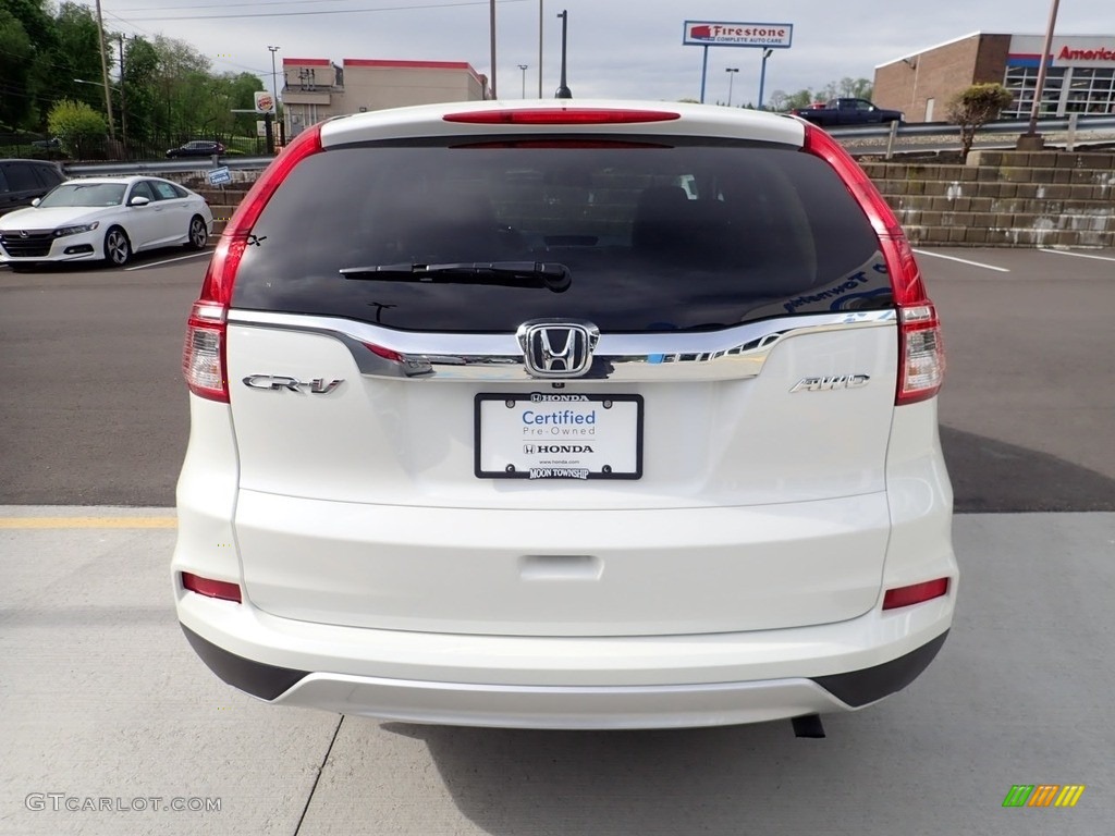 2016 CR-V EX AWD - White Diamond Pearl / Beige photo #4