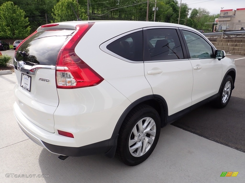 2016 CR-V EX AWD - White Diamond Pearl / Beige photo #6