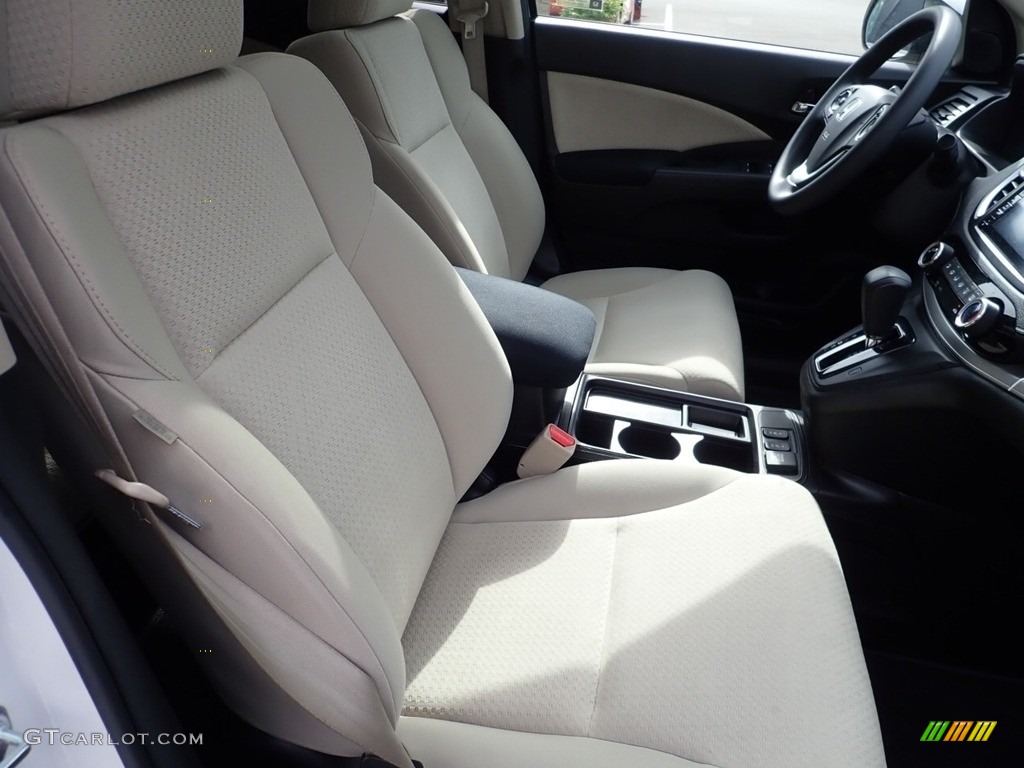 2016 CR-V EX AWD - White Diamond Pearl / Beige photo #11