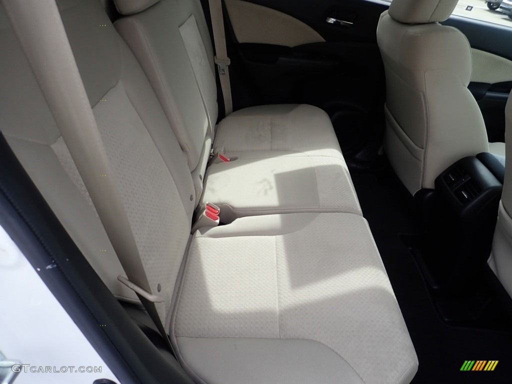 2016 CR-V EX AWD - White Diamond Pearl / Beige photo #14