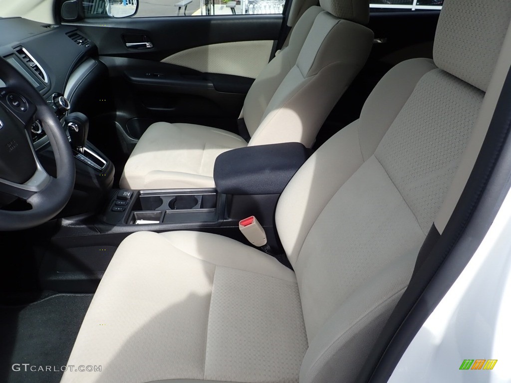 2016 CR-V EX AWD - White Diamond Pearl / Beige photo #15