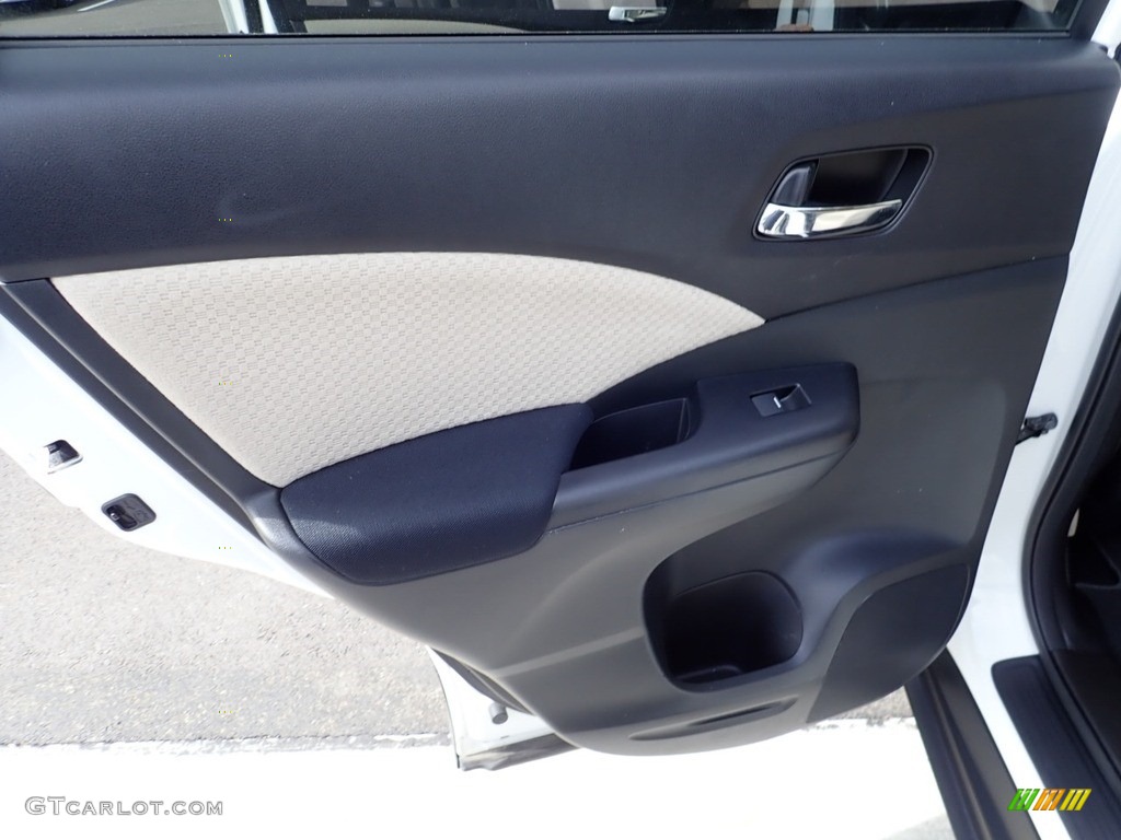 2016 CR-V EX AWD - White Diamond Pearl / Beige photo #18
