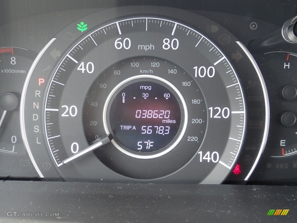 2016 CR-V EX AWD - White Diamond Pearl / Beige photo #24