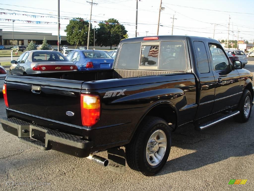 2005 Ranger STX SuperCab - Black / Ebony Black photo #27