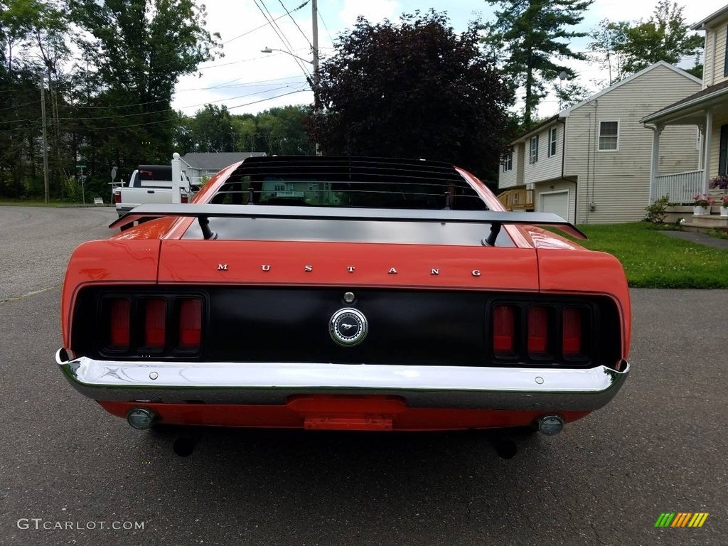 1970 Mustang BOSS 302 - Calypso Coral / Black photo #2