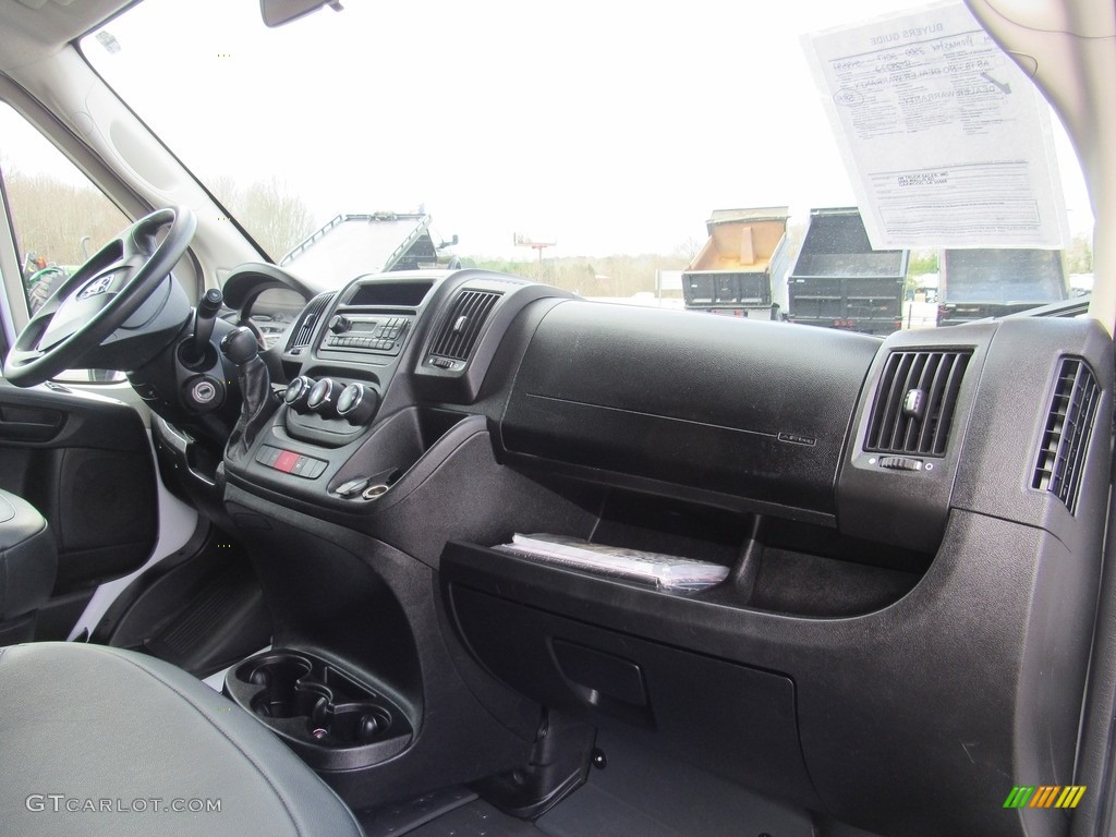 2017 Ram ProMaster 2500 High Roof Cargo Van Gray Dashboard Photo #138586137