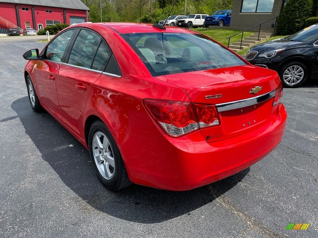 2015 Cruze LT - Red Hot / Brownstone photo #8