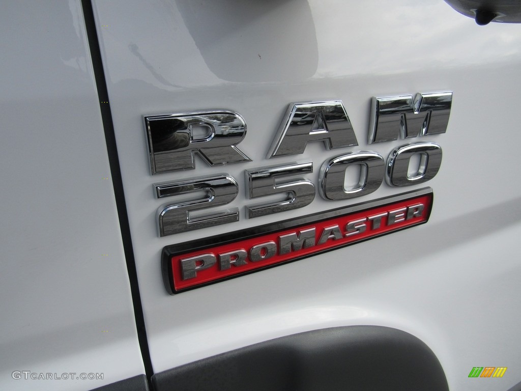 2017 Ram ProMaster 2500 High Roof Cargo Van Marks and Logos Photo #138586668