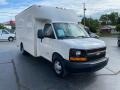 Summit White - Express Cutaway 3500 Moving Van Photo No. 5