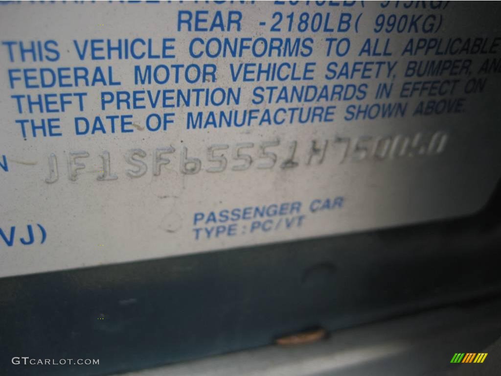 2001 Forester 2.5 S - Arcadia Green Metallic / Beige photo #7