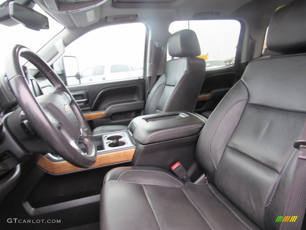 2016 Chevrolet Silverado 3500HD LTZ Crew Cab 4x4 Front Seat Photo #138588450