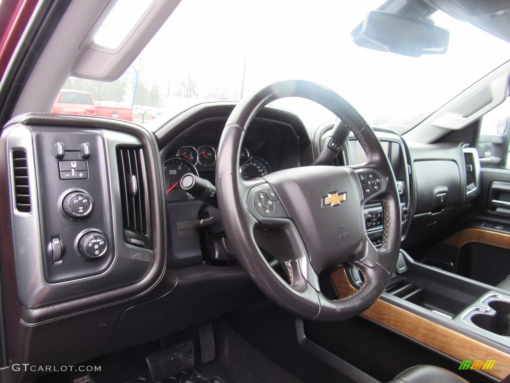 2016 Silverado 3500HD LTZ Crew Cab 4x4 - Butte Red Metallic / Jet Black photo #25