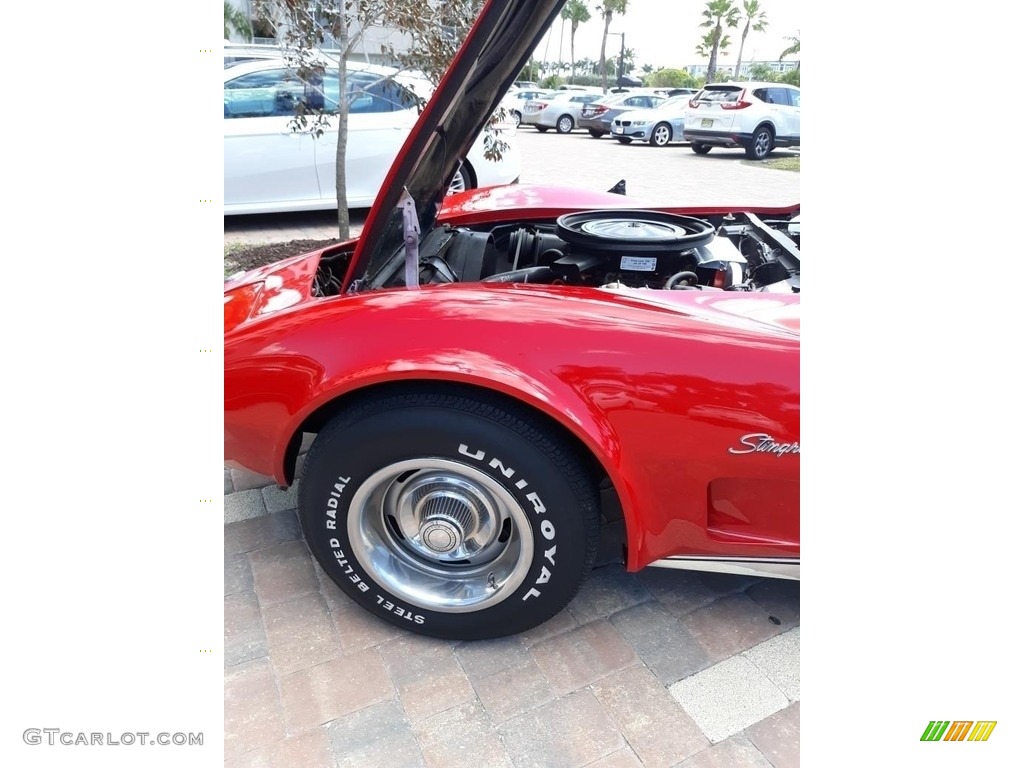 1975 Corvette Stingray Coupe - Mille Miglia Red / Black photo #3