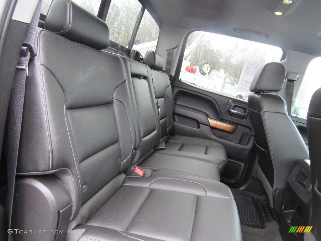 2016 Chevrolet Silverado 3500HD LTZ Crew Cab 4x4 Rear Seat Photo #138588699