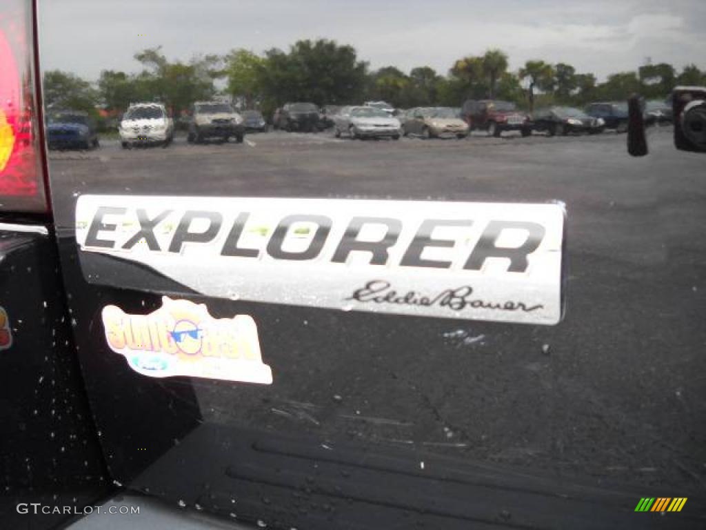 2009 Explorer Eddie Bauer 4x4 - Black / Black photo #15