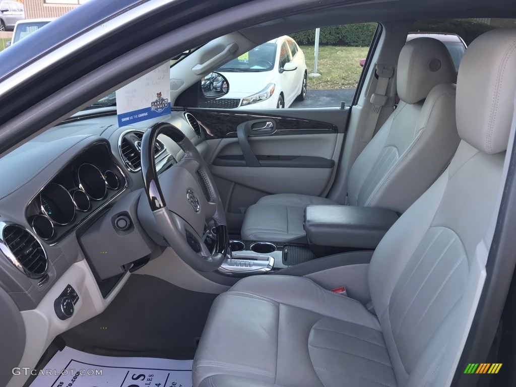 2014 Enclave Leather - Carbon Black Metallic / Ebony photo #14