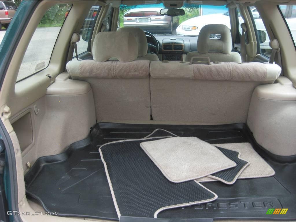 2001 Forester 2.5 S - Arcadia Green Metallic / Beige photo #21