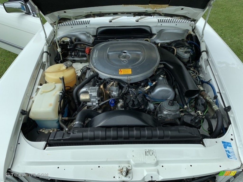 1985 Mercedes-Benz SL Class 380 SL Roadster 3.8 Liter SOHC 16-Valve V8 Engine Photo #138590700