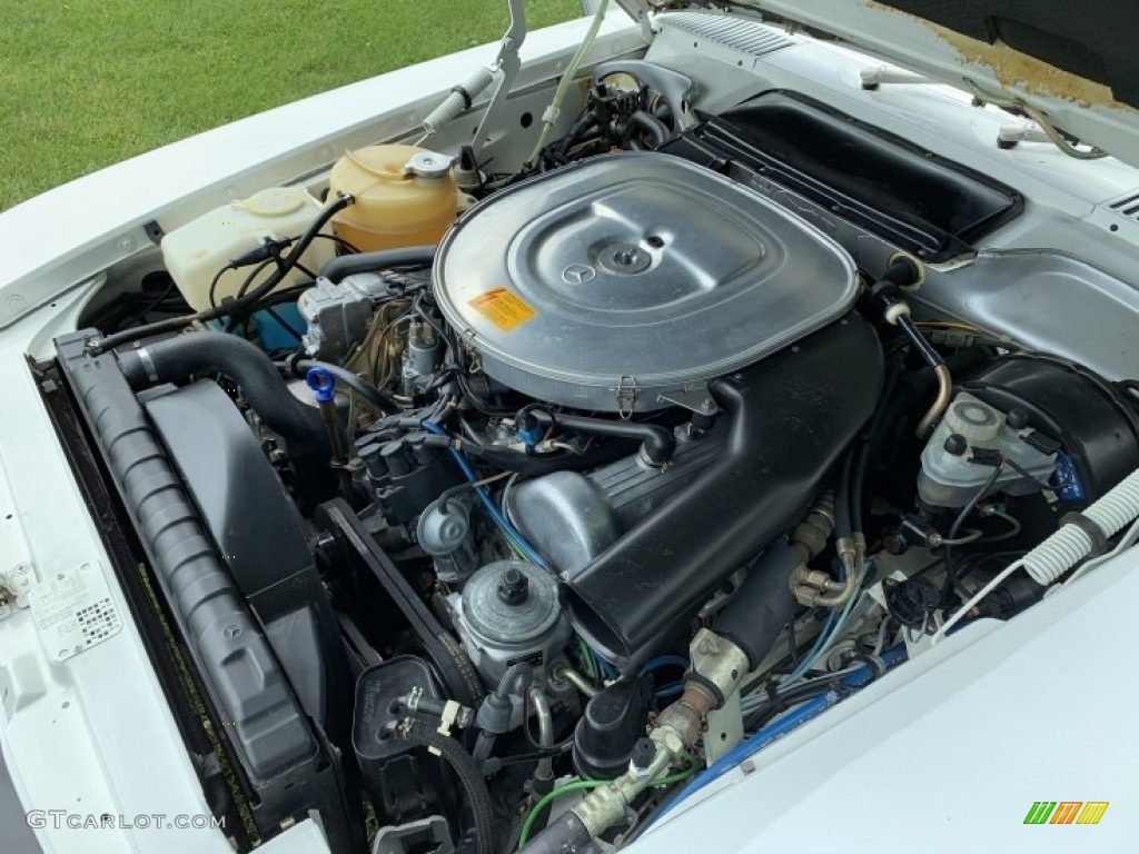 1985 Mercedes-Benz SL Class 380 SL Roadster 3.8 Liter SOHC 16-Valve V8 Engine Photo #138590973