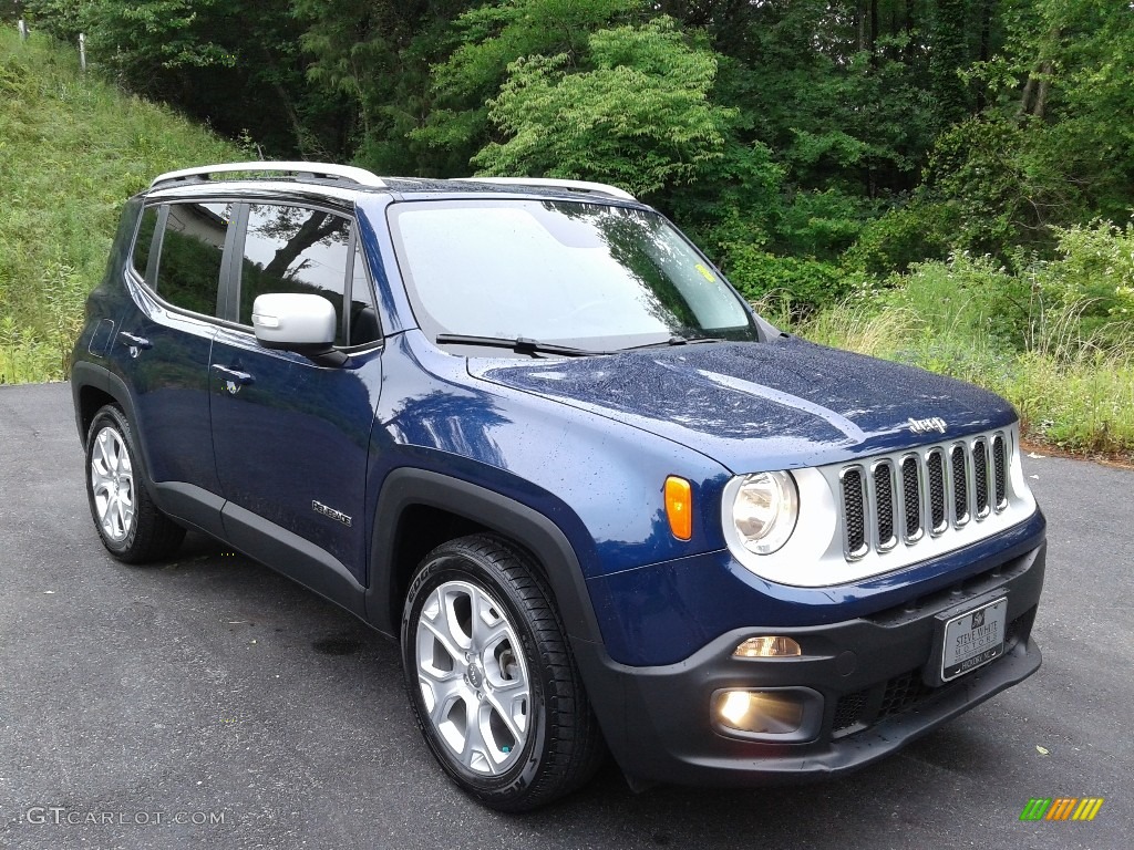 Jetset Blue 2016 Jeep Renegade Limited Exterior Photo #138591552