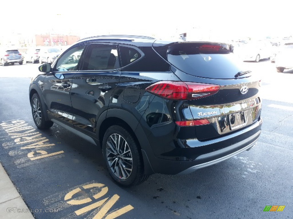 2020 Tucson SEL AWD - Black Noir Pearl / Gray photo #5