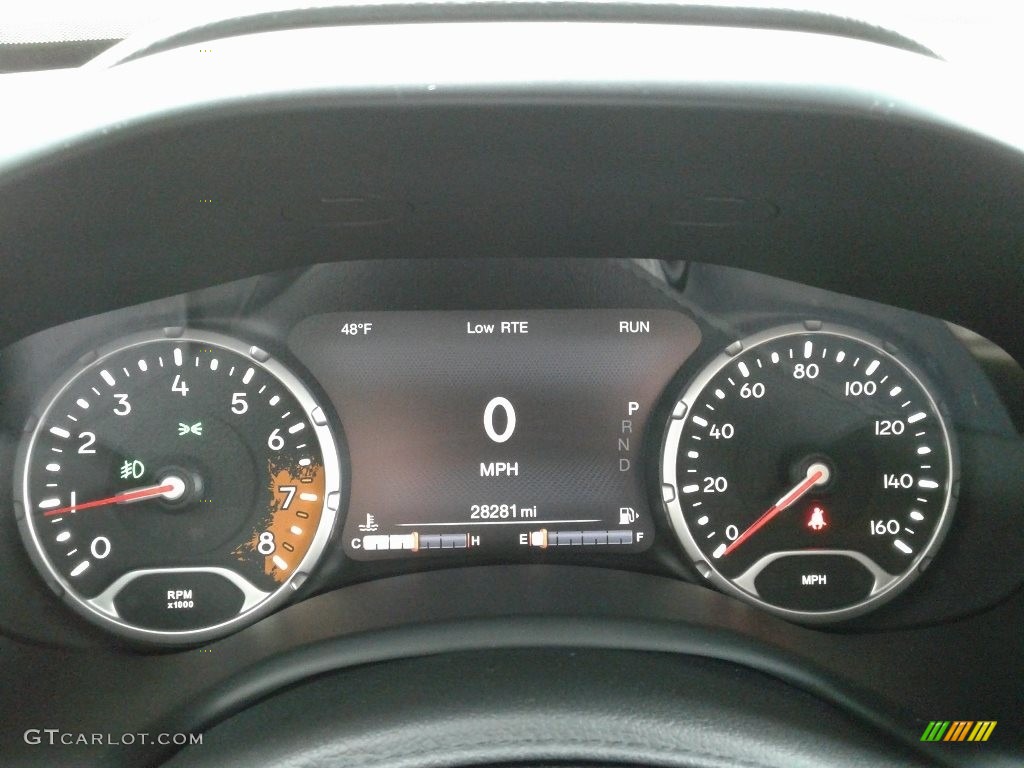 2016 Jeep Renegade Limited Gauges Photo #138591984