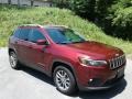 2019 Velvet Red Pearl Jeep Cherokee Latitude Plus  photo #4