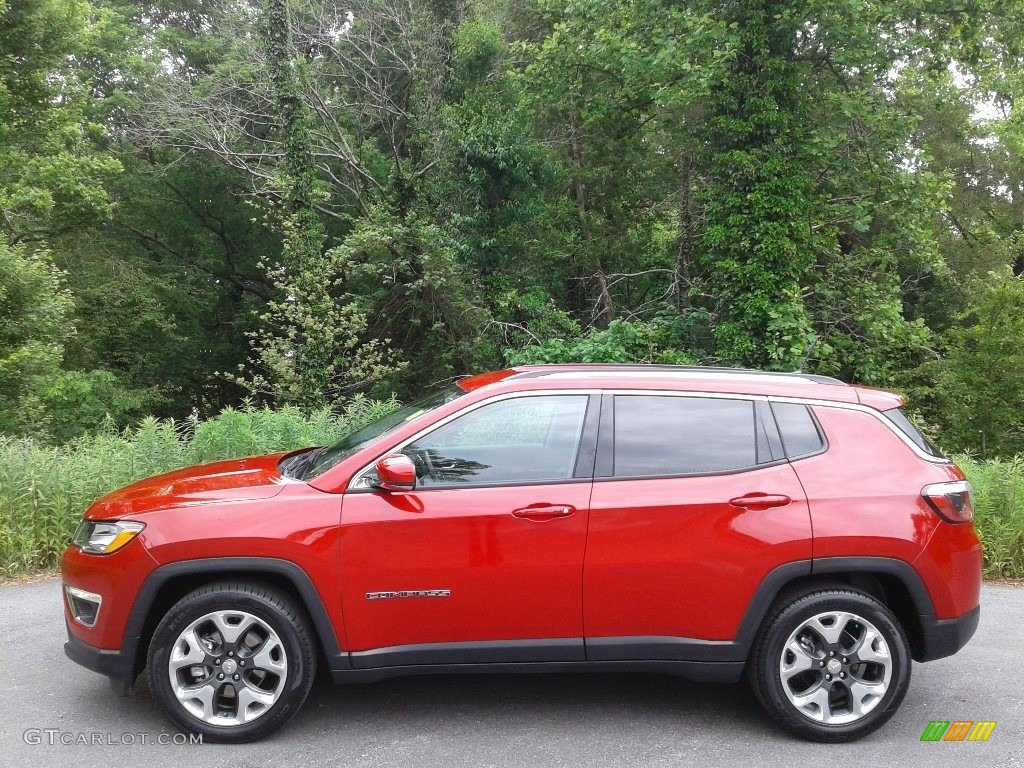 Red-Line Pearl 2019 Jeep Compass Limited Exterior Photo #138592980