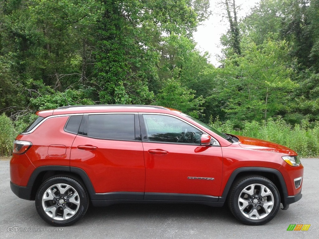 Red-Line Pearl 2019 Jeep Compass Limited Exterior Photo #138593103