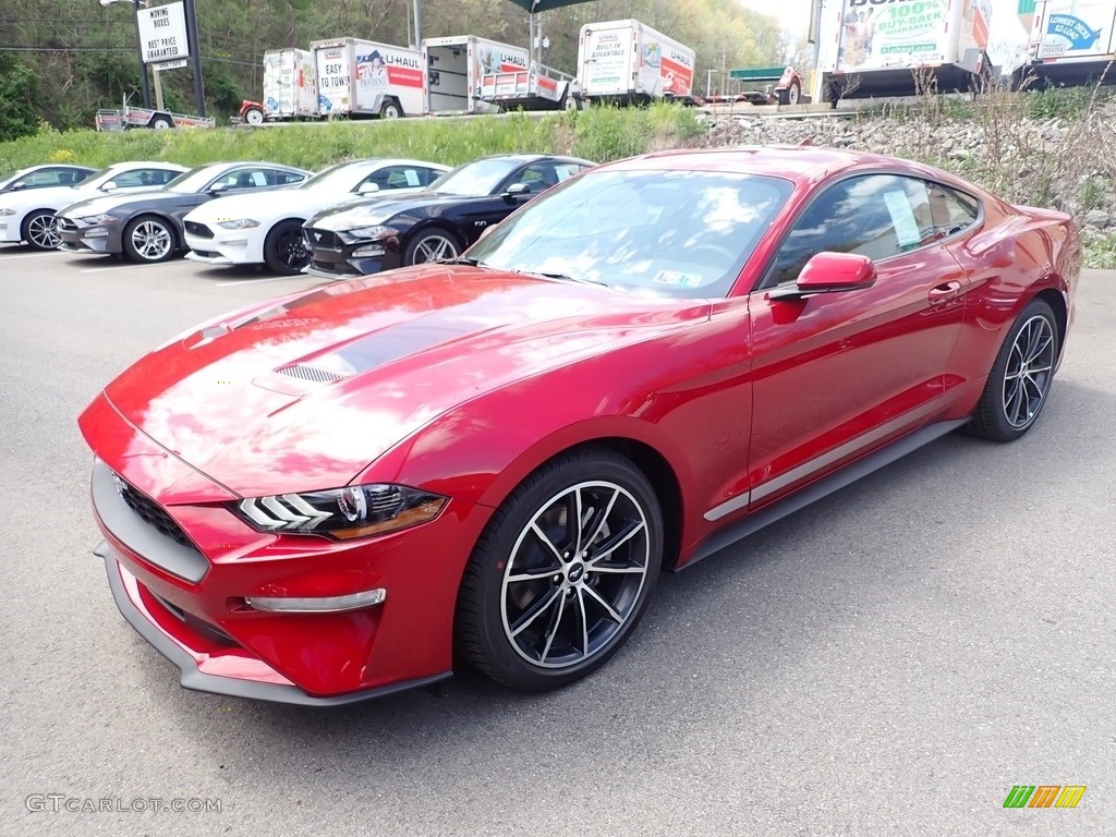 2020 Mustang EcoBoost Fastback - Rapid Red / Ebony photo #5