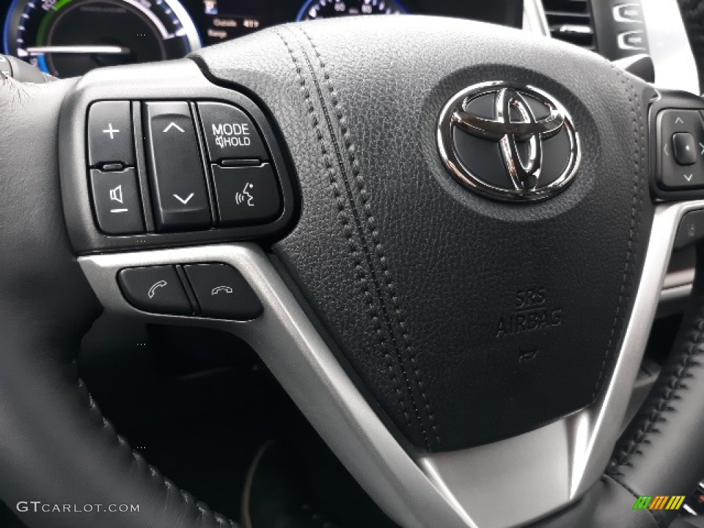 2019 Highlander Hybrid Limited AWD - Midnight Black Metallic / Black photo #5