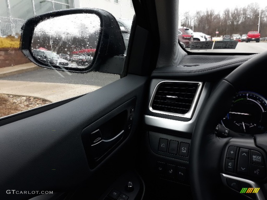 2019 Highlander Hybrid Limited AWD - Midnight Black Metallic / Black photo #7