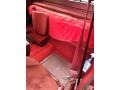 1992 Chevrolet C/K Red Interior Rear Seat Photo