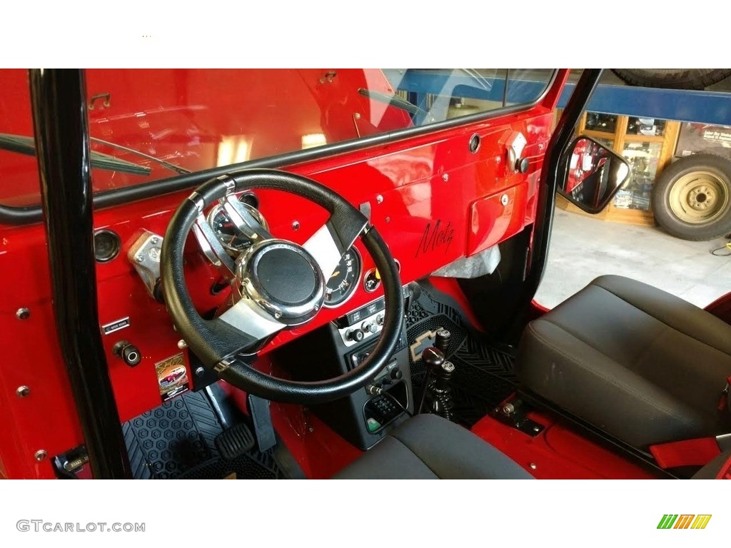 1974 Jeep CJ5 4x4 Interior Color Photos